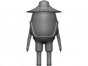 Cartoon Coconut 3D 模型