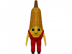Cartoon Corn Modèle 3D