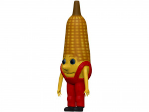 Cartoon Corn Modèle 3D