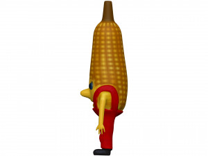 Cartoon Corn Modèle 3D