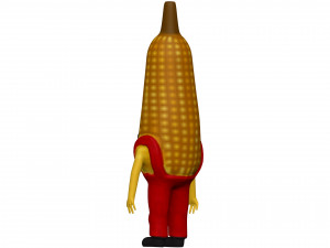 Cartoon Corn Modèle 3D