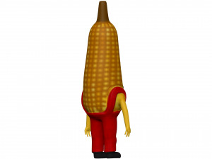 Cartoon Corn Modèle 3D