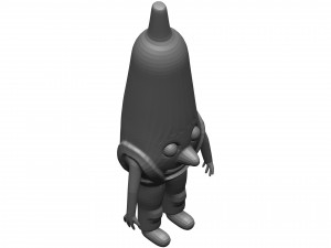 Cartoon Corn Modèle 3D