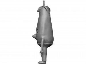 Cartoon Eggplanet 3D-Modell