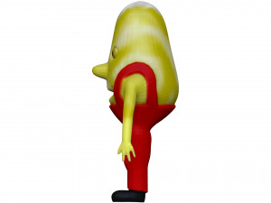 Cartoon Endive 3D Model