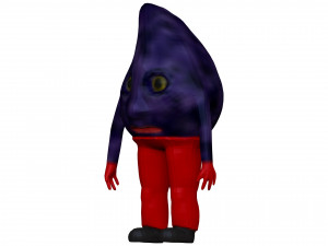 Cartoon Fig Modelo 3D