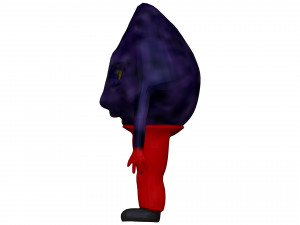 Cartoon Fig Modelo 3D