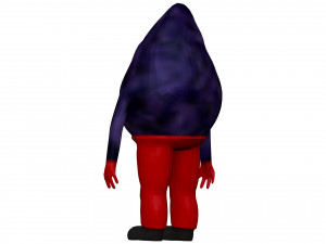 Cartoon Fig Modelo 3D