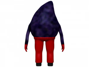 Cartoon Fig 3D Model