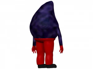 Cartoon Fig 3D Model