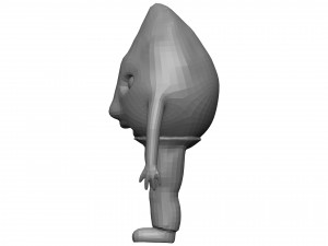Cartoon Fig Modelo 3D