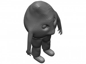Cartoon Fig Modelo 3D