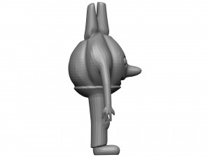 Cartoon Garlic 3D-Modell