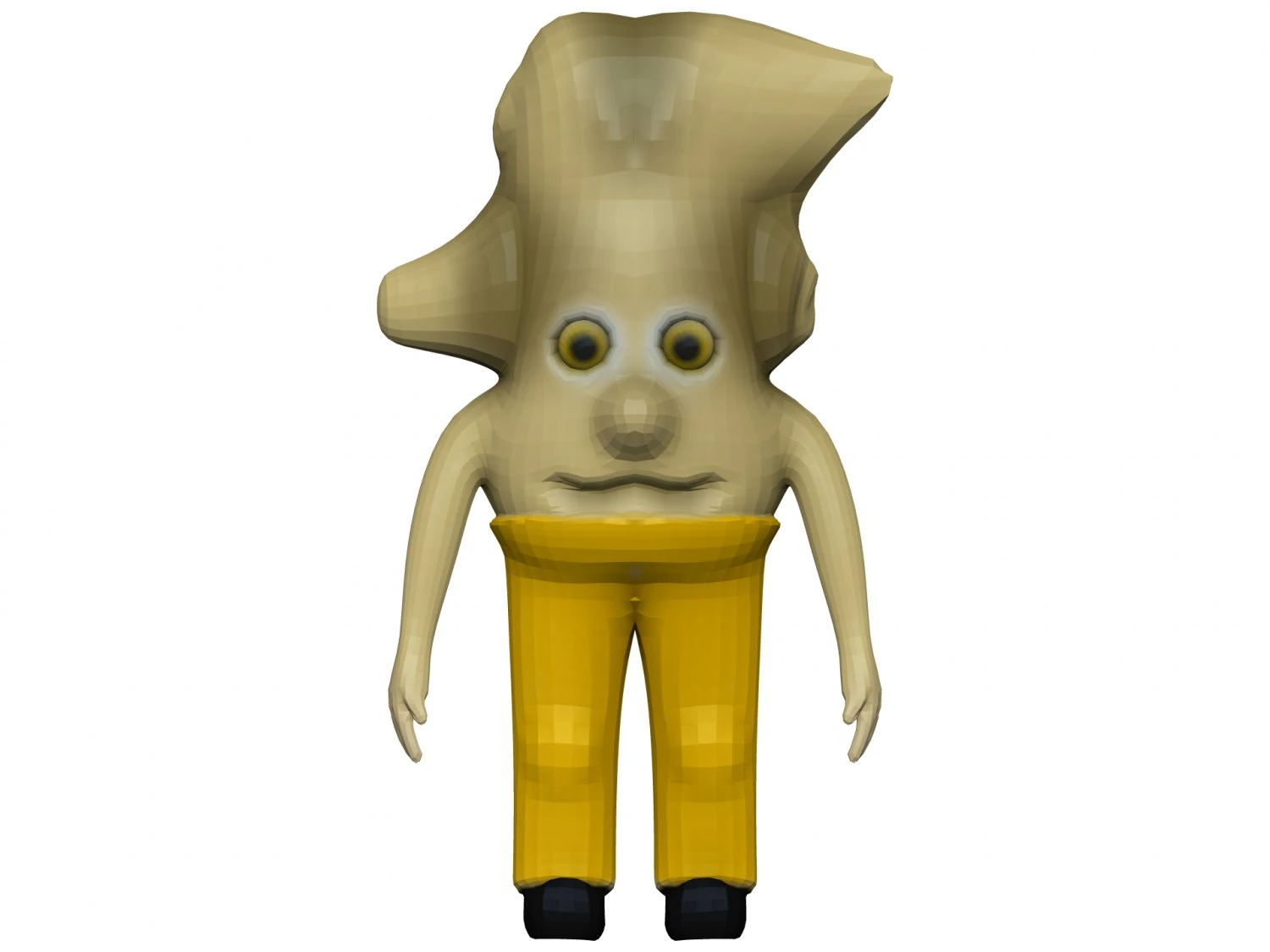 Cartoon Ginger 3D Model .c4d .max .obj .3ds .fbx .stl .blend 