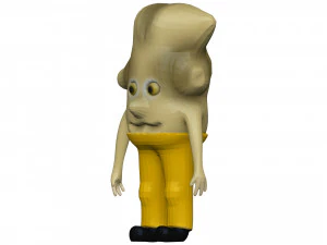 Cartoon Ginger 3D Model