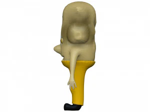 Cartoon Ginger 3D Model