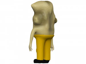 Cartoon Ginger 3D Model