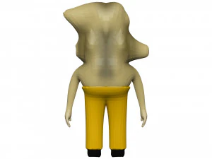 Cartoon Ginger 3D Model