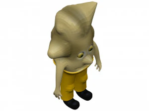 Cartoon Ginger 3D Model