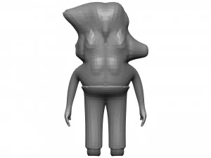 Cartoon Ginger 3D Model
