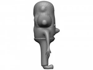 Cartoon Ginger 3D Model