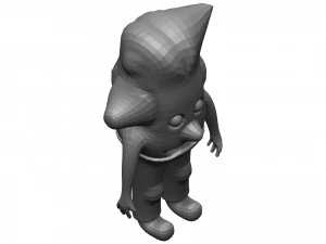 Cartoon Ginger 3D Model