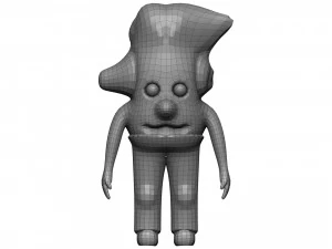 Cartoon Ginger 3D Model
