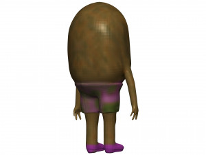 Cartoon Kiwi Modello 3D