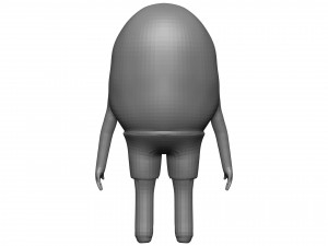 Cartoon Kiwi Modello 3D