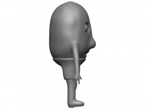 Cartoon Kiwi 3D Model