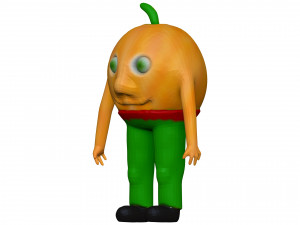 Cartoon Orange 3D-Modell