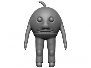 Cartoon Orange 3D-Modell
