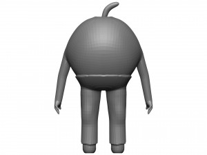 Cartoon Orange 3D-Modell