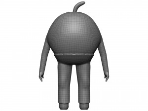 Cartoon Orange 3D-Modell