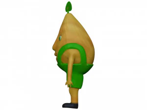 Cartoon Pear 3D Model