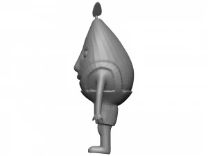 Cartoon Pear 3D Model