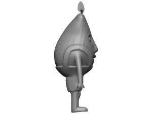 Cartoon Pear 3D Model