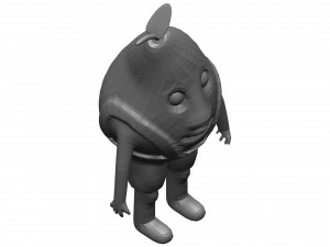 Cartoon Pear 3D 模型