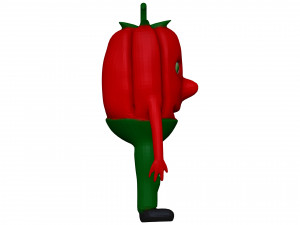Cartoon Pepper 3D-Modell
