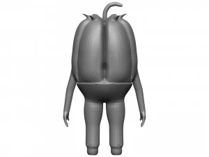 Cartoon Pepper 3D Model