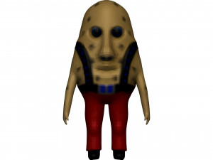 Cartoon Potato 3Dモデル