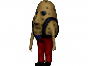 Cartoon Potato 3D 模型