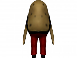 Cartoon Potato 3D 模型