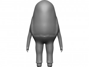 Cartoon Potato 3D 模型