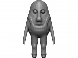 Cartoon Potato 3D 模型