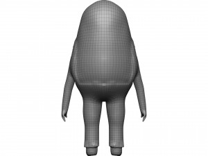 Cartoon Potato 3D 模型