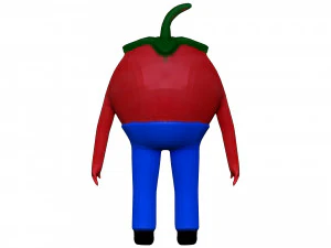 Cartoon Tomato 3D Model