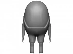 Cartoon Watermelon 3D Model