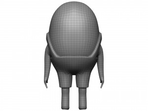 Cartoon Watermelon 3D Model