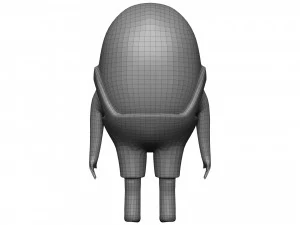 Cartoon Watermelon 3D Model